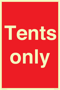 Tents only